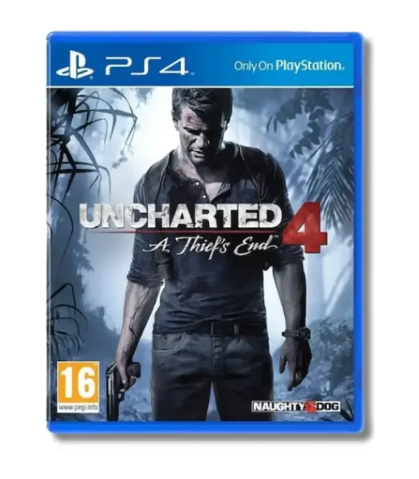 Uncharted 4 A Thiefs End – PS4 (Pre-owned)